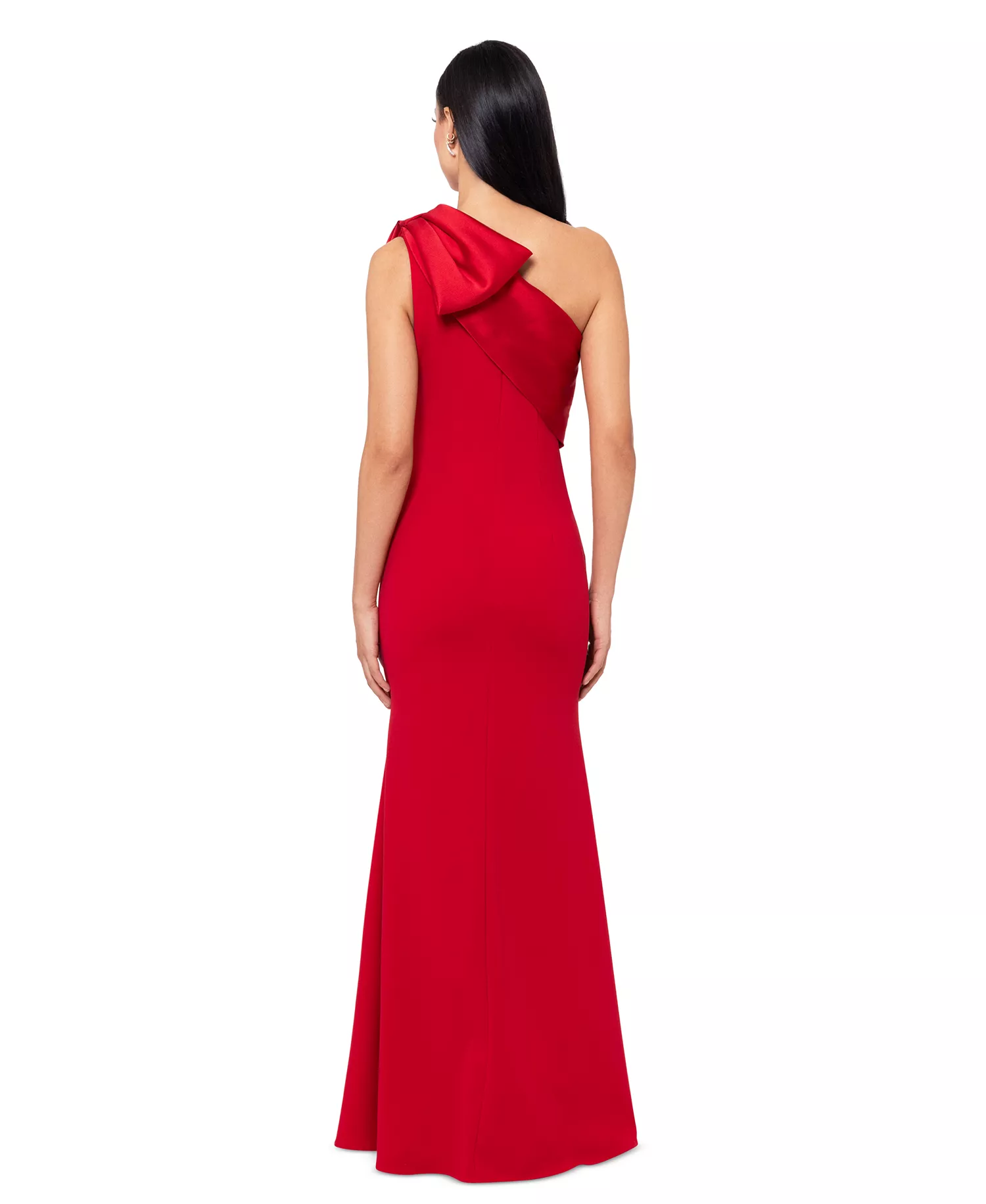 Elegant One-Shoulder Formal Gown - View 2